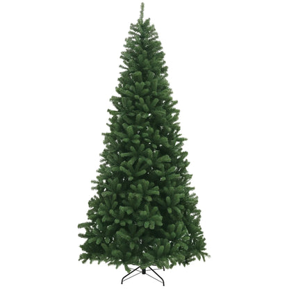 9ft Artificial Christmas Tree, 2132 Branch Tips, Auto Open, Steel Base, Green Artificial Christmas Trees at Gallery Canada