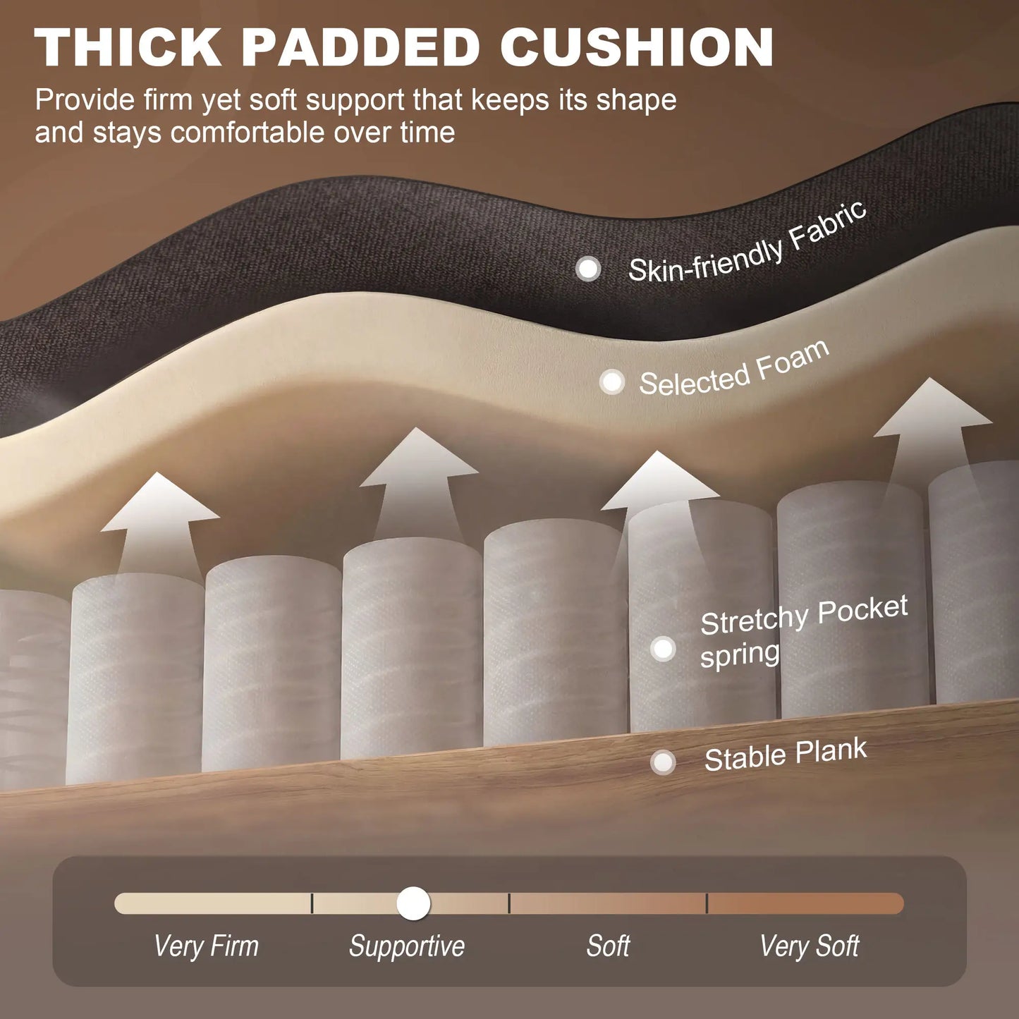 Fabric Accent Chair, Button Tufted Armchair, Wingback, Brown Single Sofas at Gallery Canada