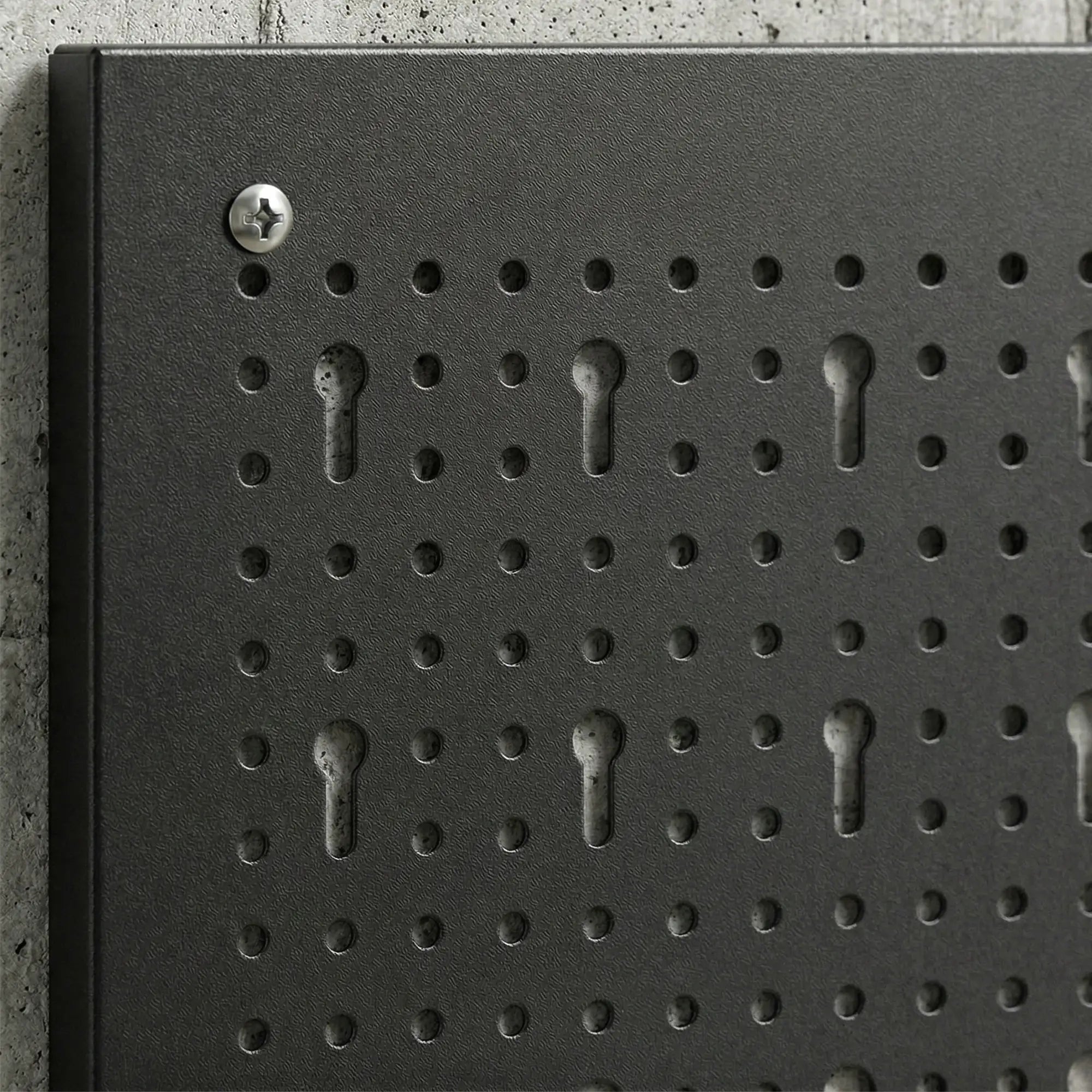 33 Piece Metal Pegboard Panels, Peg Board with 16 Hooks, Bins and Racks, Black and Orange Tool Organizers at Gallery Canada