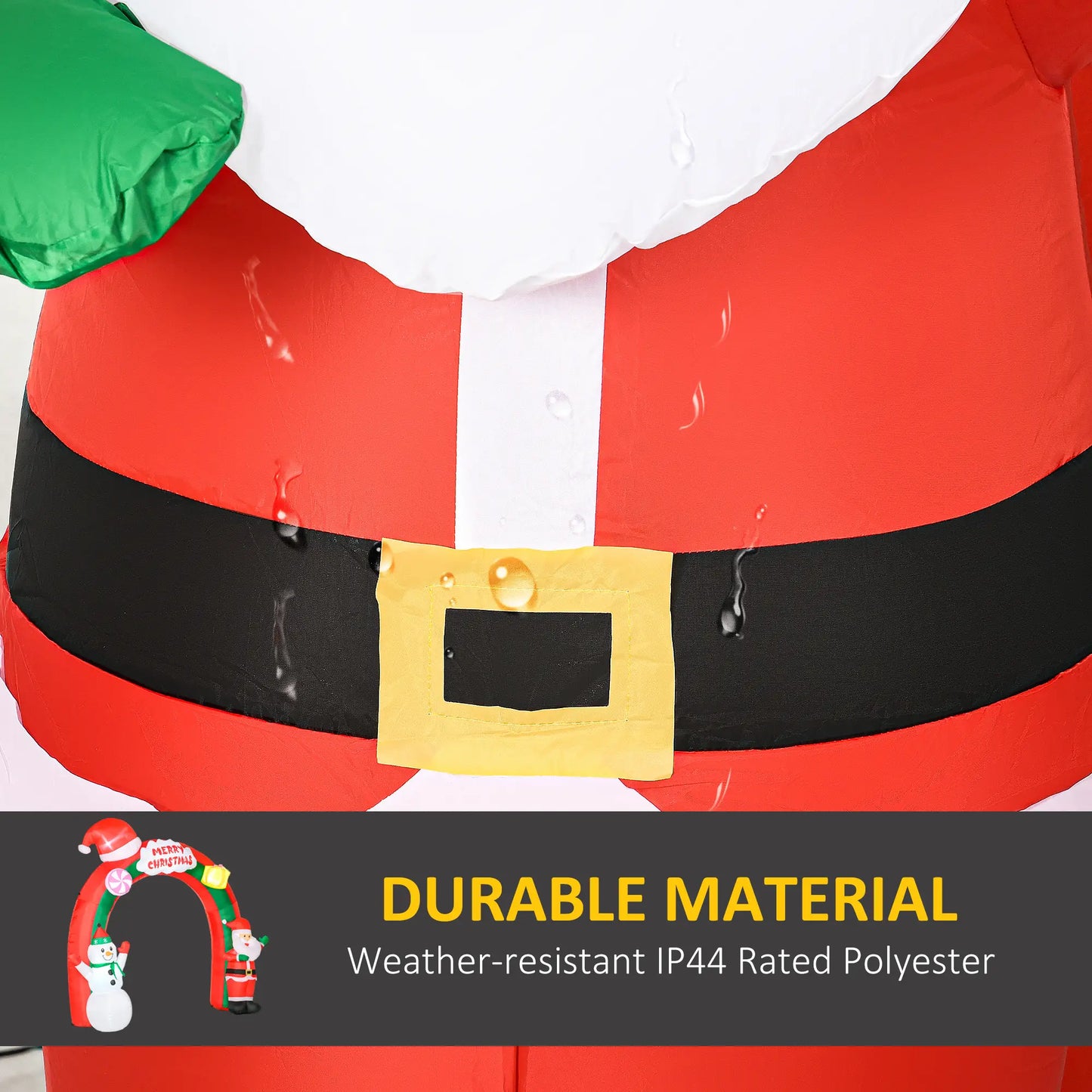 9ft Christmas Inflatable Archway, Santa Claus Snowman, LED Lights Christmas Inflatables at Gallery Canada