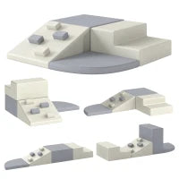 Ensemble de 4 blocs d'escalade en mousse pour bébé en intérieur