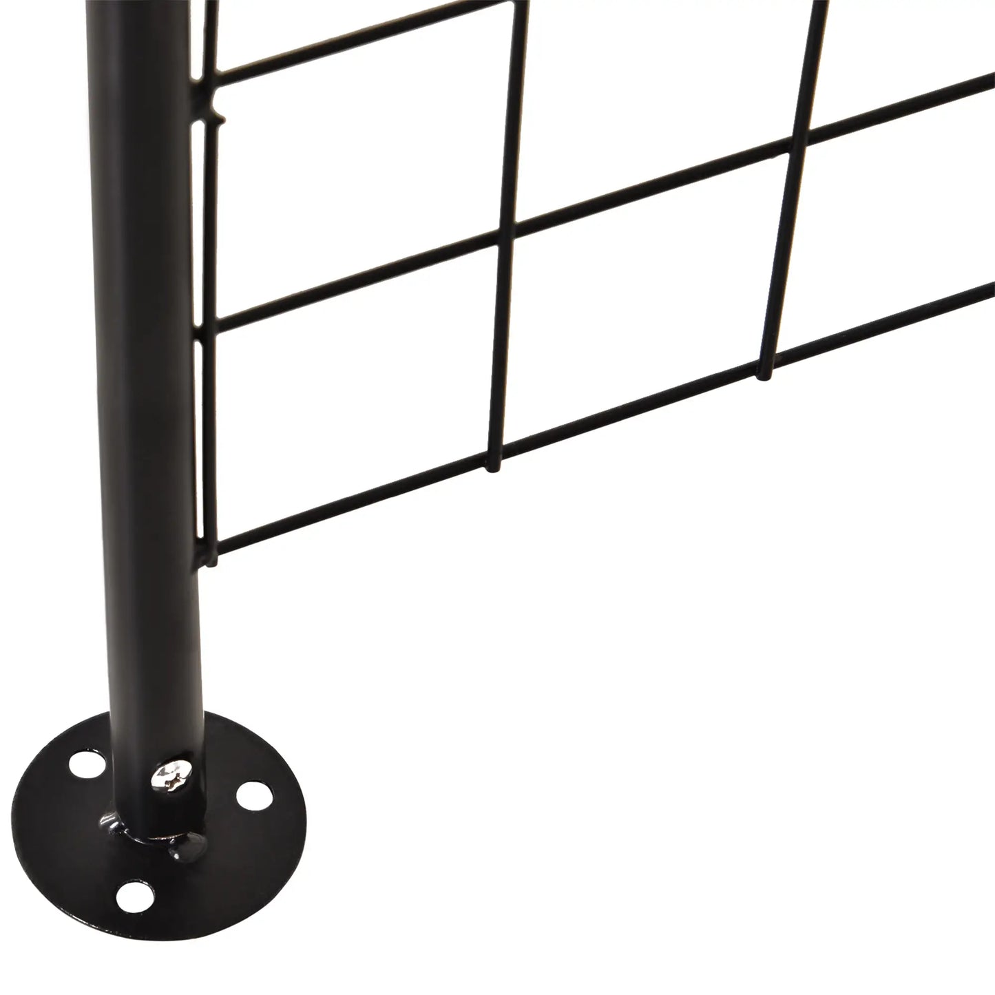 8FT Metal Garden Arch, Decorative Arbor Trellis for Plants, Black Garden Arches at Gallery Canada