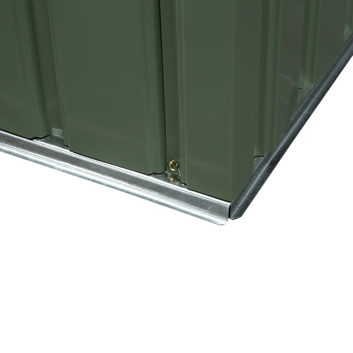 9' x 4' Metal Garden Storage Shed, with Foundation Kit, Light Green Sheds at Gallery Canada