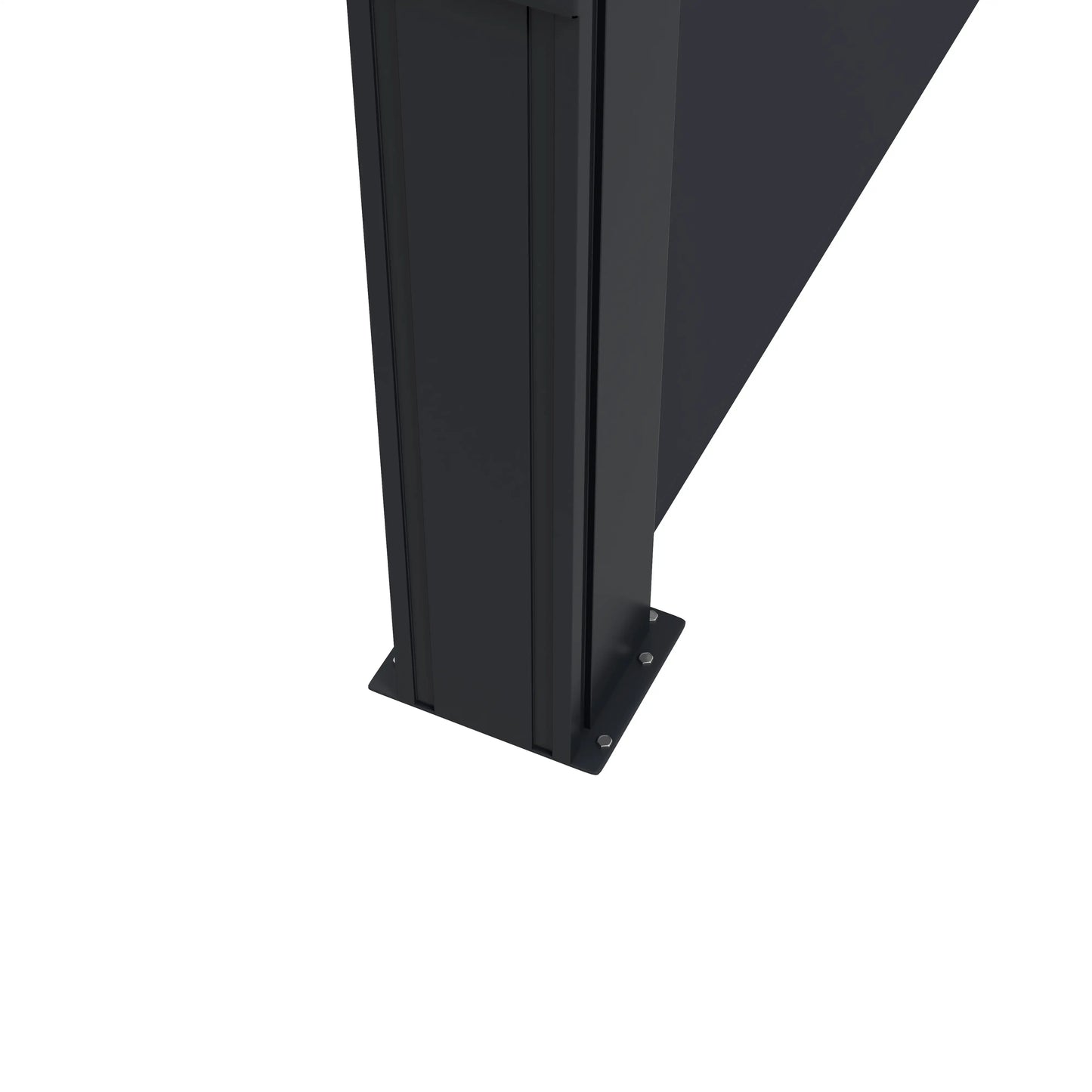 13' x 6' Retractable Side Awning, Outdoor Privacy Screen, Black Retractable Side Awning at Gallery Canada