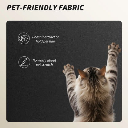 Reclining Office Chair, Executive Desk Chair, Headrest, Footrest, Black Executive & Manager Chairs at Gallery Canada