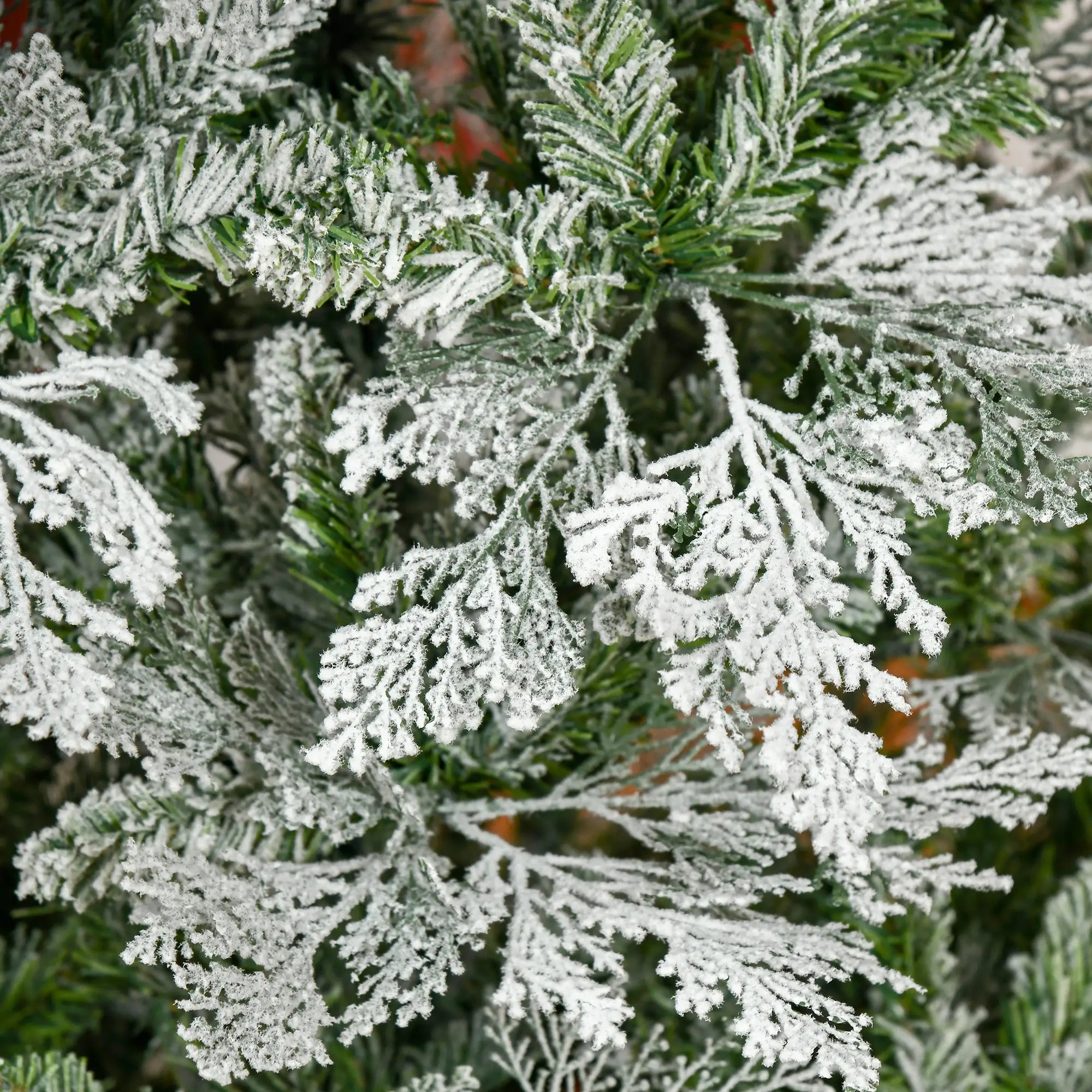 7.5 Feet Artificial Christmas Tree, 880 Cypress Branches, Green Pencil Christmas Trees at Gallery Canada