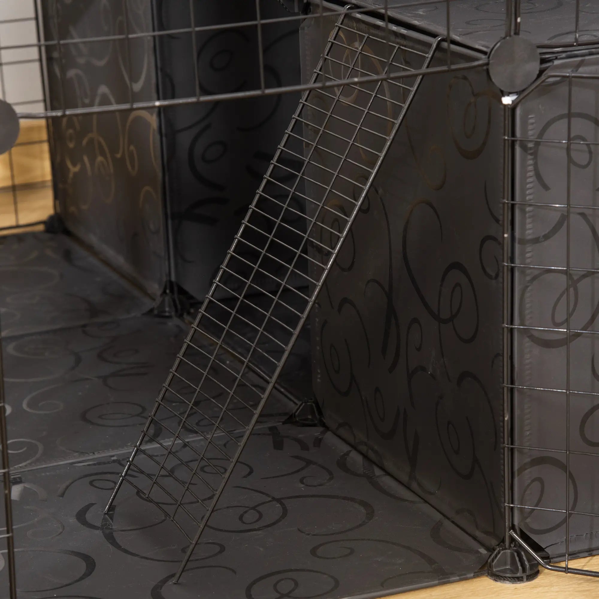 56 Panels Pet Playpen, Small Animal Cage for Rabbit Houses & Habitats at Gallery Canada