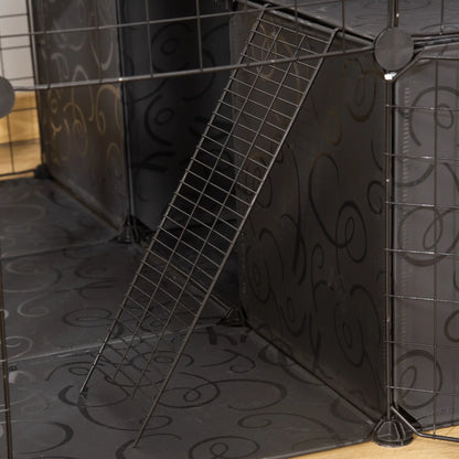 56 Panels Pet Playpen, Small Animal Cage for Rabbit Houses & Habitats at Gallery Canada