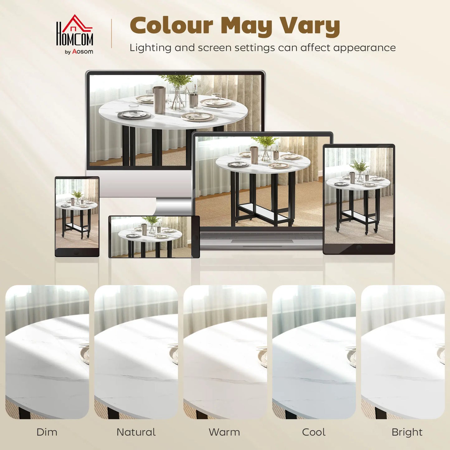 Folding Drop Leaf Table, White Marble, Open Shelf, Rolling Kitchen Table, White Dining Tables at Gallery Canada