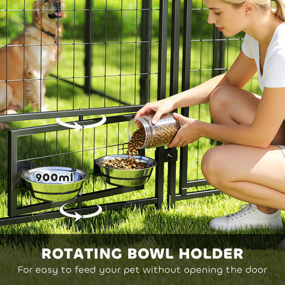 8' x 4' x 6' Outdoor Dog Kennel, Waterproof UV Resistant Cover Dog Kennels at Gallery Canada