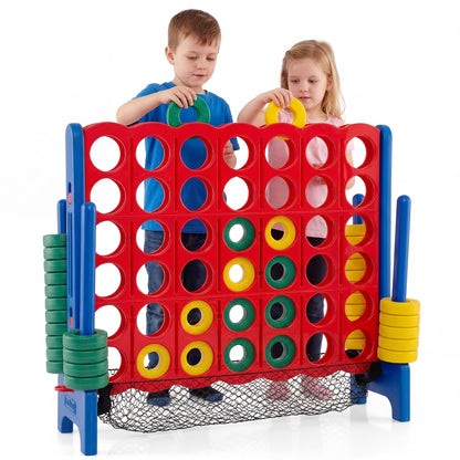 Jumbo 4 In A Row Game Set, 42 Chess Pieces, Red Lawn Games at Gallery Canada