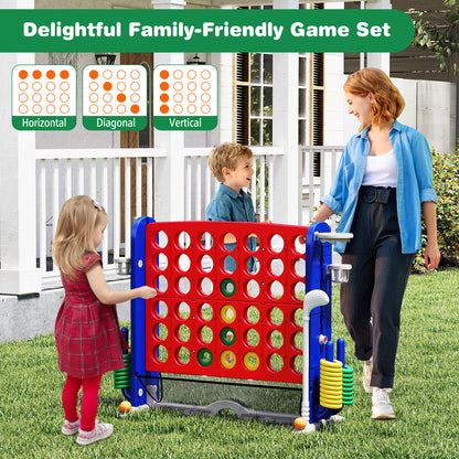 Jumbo 4-To-Score Game, Ring-Toss And Basketball Hoop, Red Lawn Games at Gallery Canada