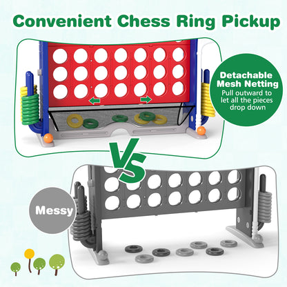 Jumbo 4-To-Score Game, Ring-Toss And Basketball Hoop, Red Lawn Games at Gallery Canada