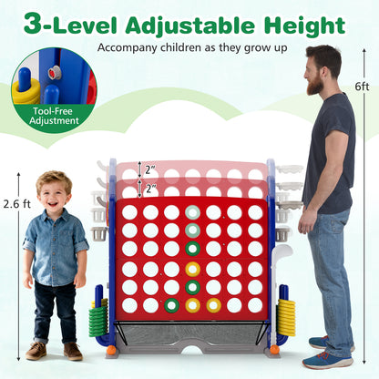 Jumbo 4-To-Score Game, Ring-Toss And Basketball Hoop, Red Lawn Games at Gallery Canada