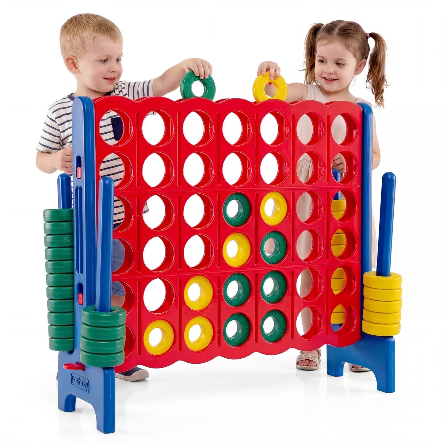 Jumbo 4-To-Score Game Set, 3.5FT Tall By 4FT Wide, Blue Lawn Games at Gallery Canada