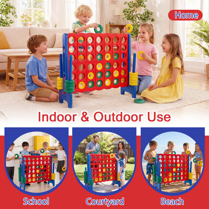 Jumbo 4-To-Score Game Set, 3.5FT Tall By 4FT Wide, Blue Lawn Games at Gallery Canada