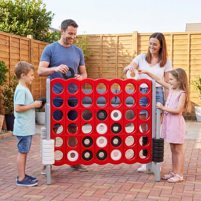 Jumbo 4-To-Score Game Set, 3.5FT Tall By 4FT Wide, Gray Lawn Games at Gallery Canada