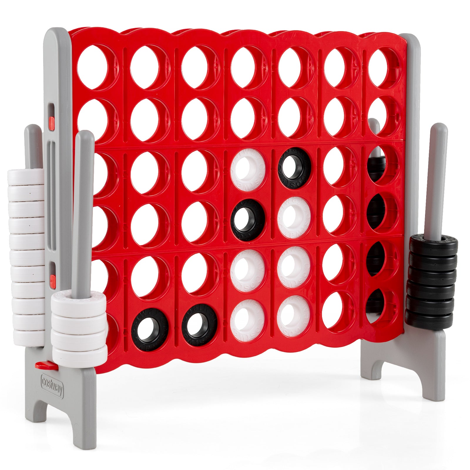 Jumbo 4-To-Score Game Set, 3.5FT Tall By 4FT Wide, Gray Lawn Games Gray at Gallery Canada