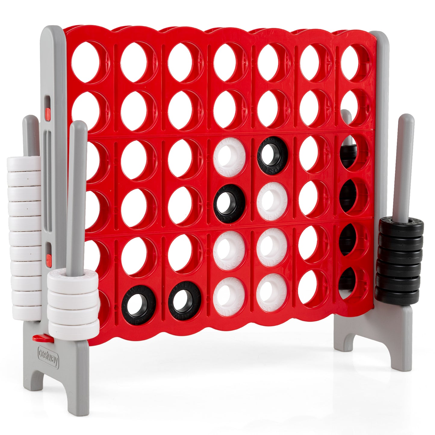 Jumbo 4-To-Score Game Set, 3.5FT Tall By 4FT Wide, Gray Lawn Games Gray at Gallery Canada