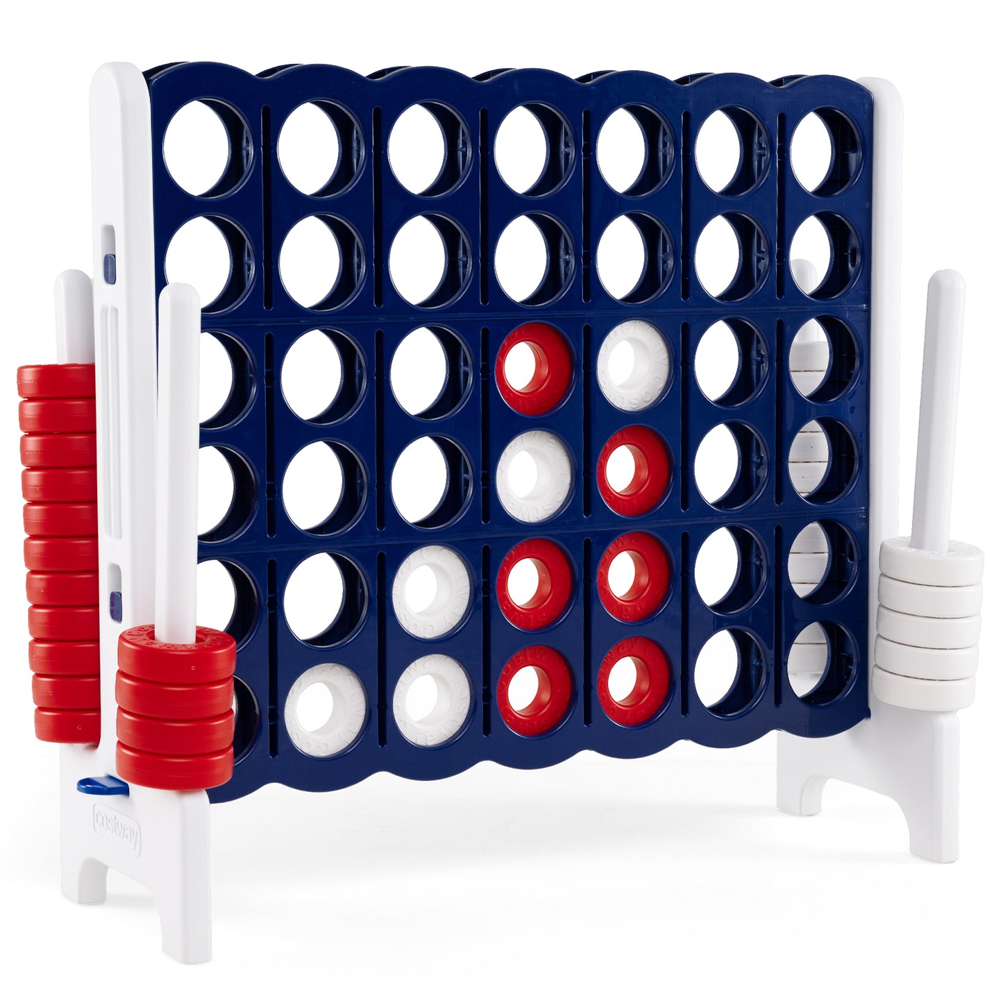 Jumbo 4-To-Score Game Set, 3.5FT Tall By 4FT Wide, White Lawn Games at Gallery Canada