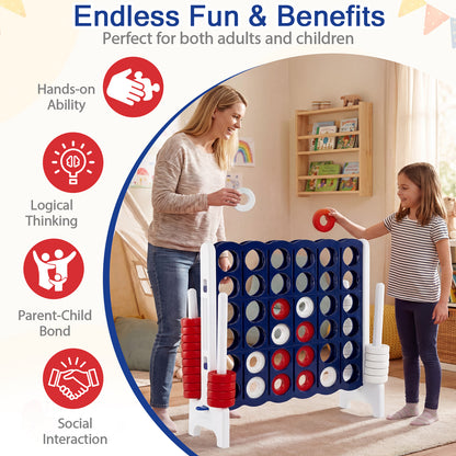 Jumbo 4-To-Score Game Set, 3.5FT Tall By 4FT Wide, White Lawn Games at Gallery Canada