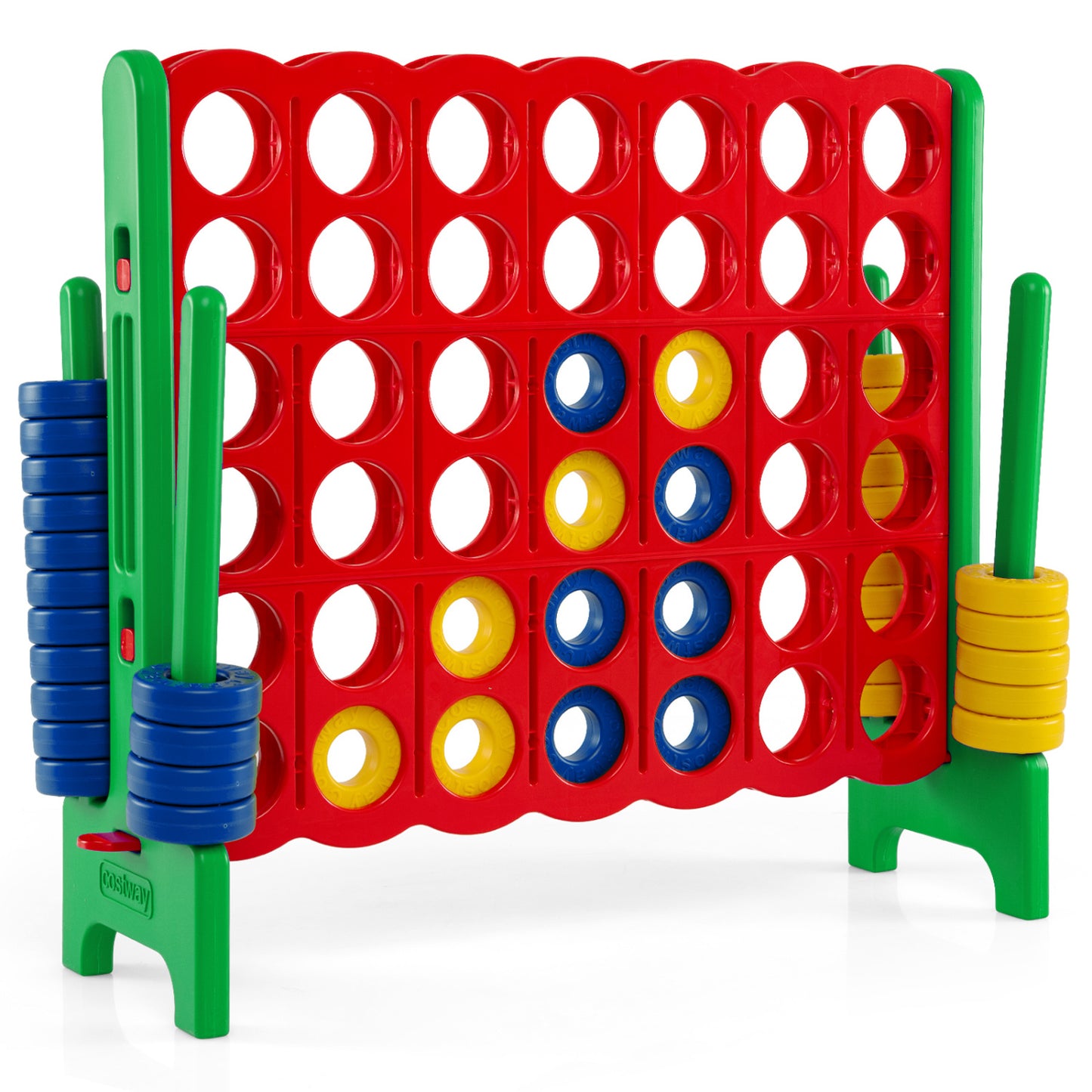 Ensemble de jeu Jumbo 4-to-Score de 3,5 pi de haut, 4 pi de large, vert