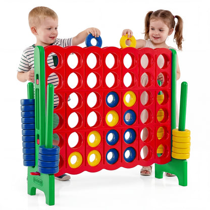 Ensemble de jeu Jumbo 4-to-Score de 3,5 pi de haut, 4 pi de large, vert