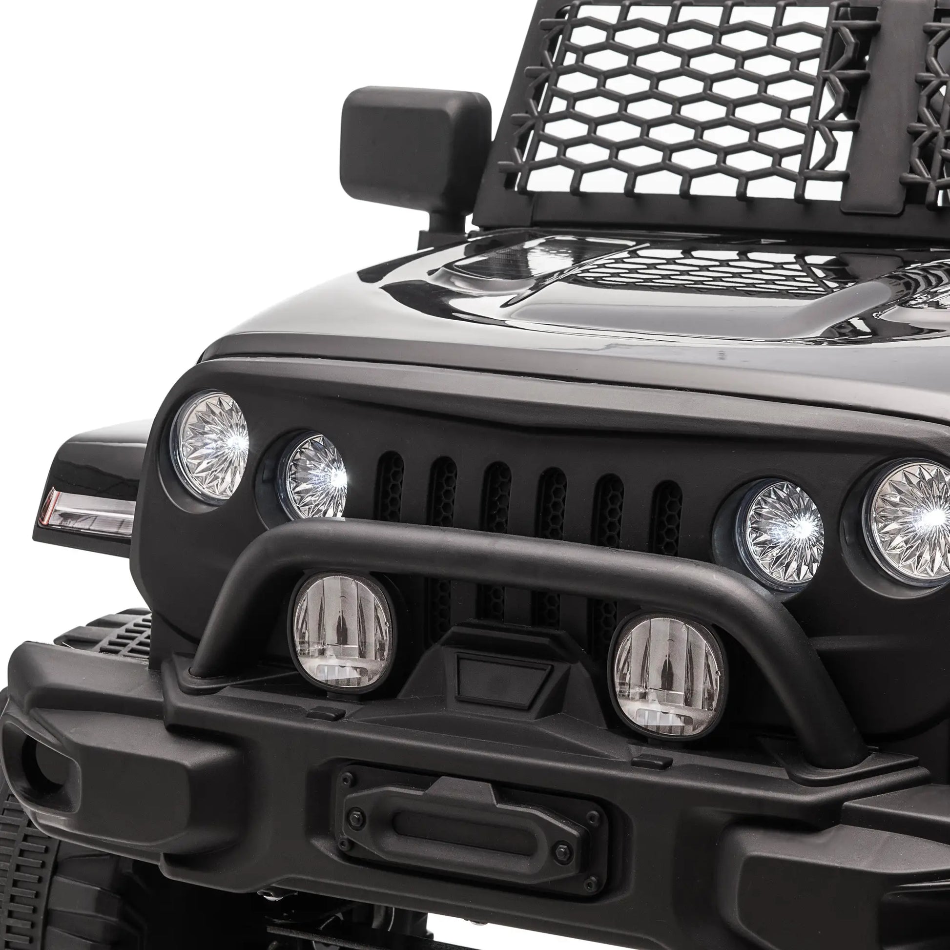 12V Kids Ride On Car, Off Road Truck Toy, Parent Remote, Black Electric Toy Cars at Gallery Canada