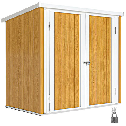 5' x 3' Metal Garden Storage Shed, Double Doors For Backyard Sheds at Gallery Canada