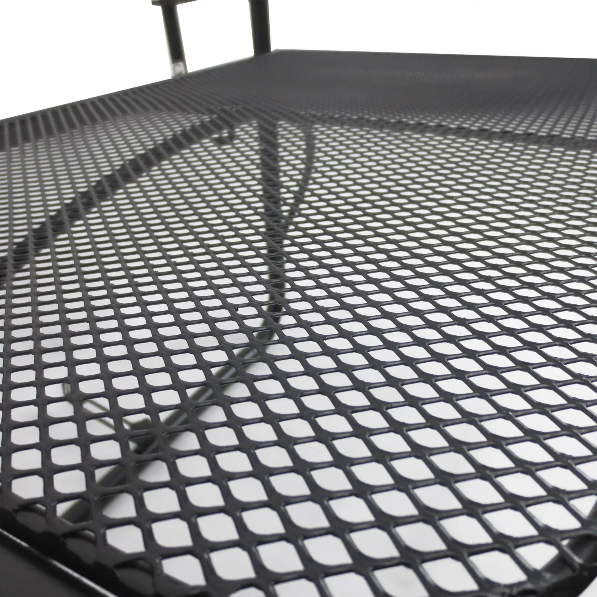 Adjustable Balcony Hanging Table, Metal Wall Desk, Outdoor Flower Stand, Black Balcony Table Hanging at Gallery Canada