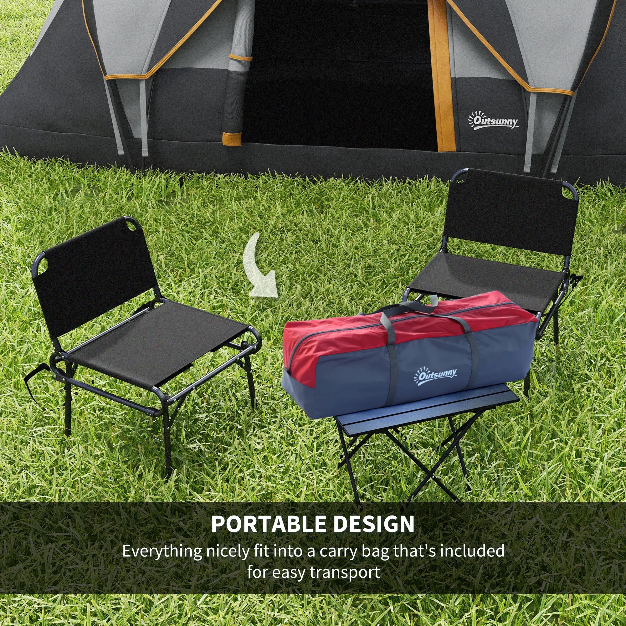 5-6 Person Family Tent, Outdoor Camping, Lighting Hook, Carrying Bag, Cream Camping Tents at Gallery Canada
