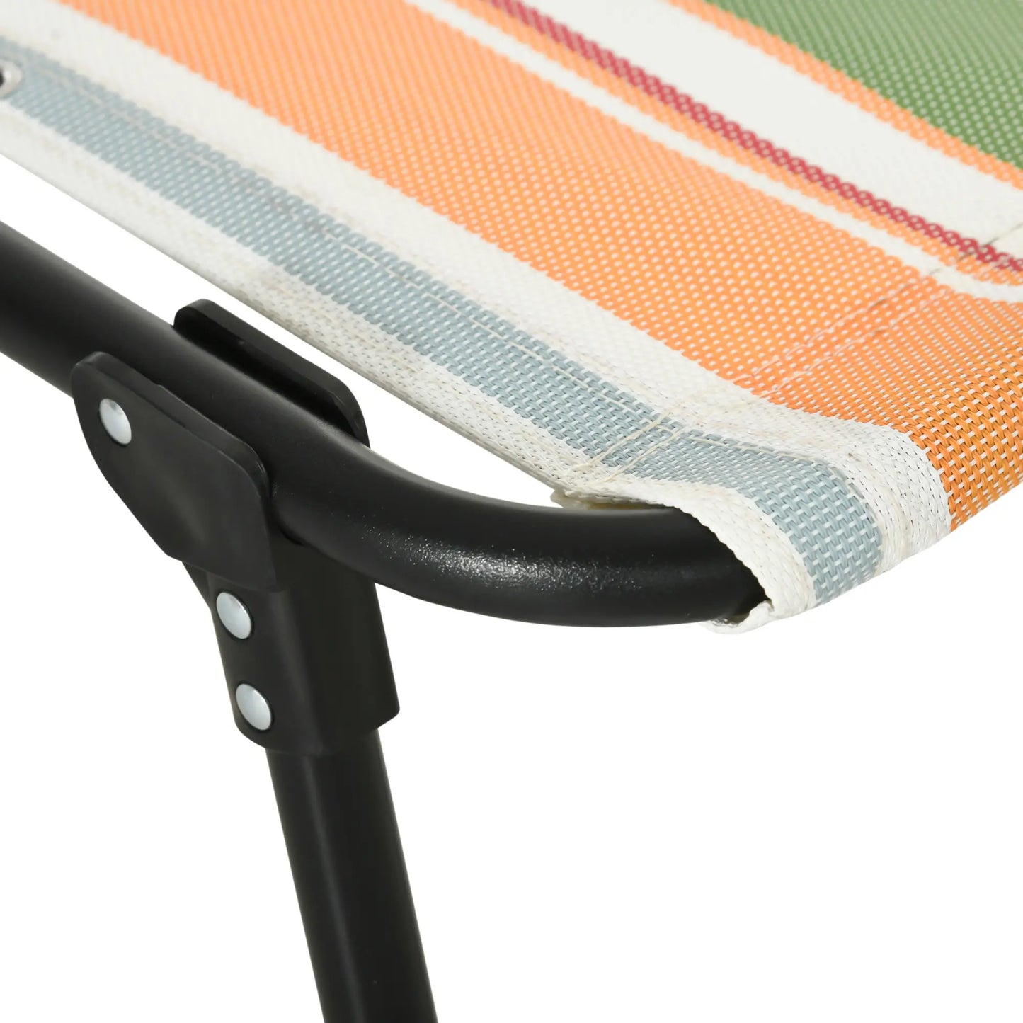 Outdoor Folding Lounge Chair, 4-Level Adjustable, Tanning Chair, Multicoloured Lounger Chairs at Gallery Canada