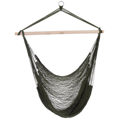 Portable Hammock Chair, Hanging Swing for Outdoor, Army Green Hammock Swings at Gallery Canada