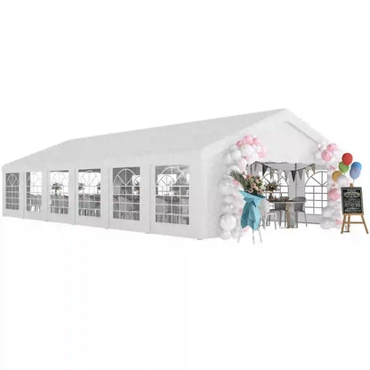 20' x 40' Party Tent, Outdoor Canopy With 12 Removable Windows Canopy Tents at Gallery Canada