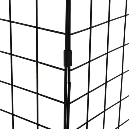 Extendable Fireplace Screen, Metal Mesh Spark Guard, Black Fireplace Screens at Gallery Canada