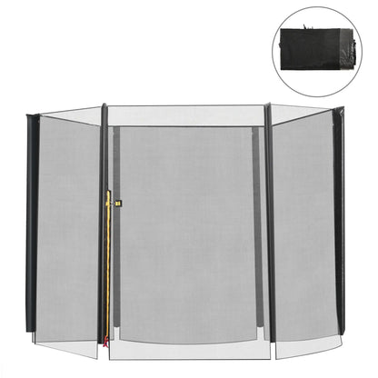 8FT Round Trampoline Enclosure Net, Outdoor Safety, Black Trampolines at Gallery Canada