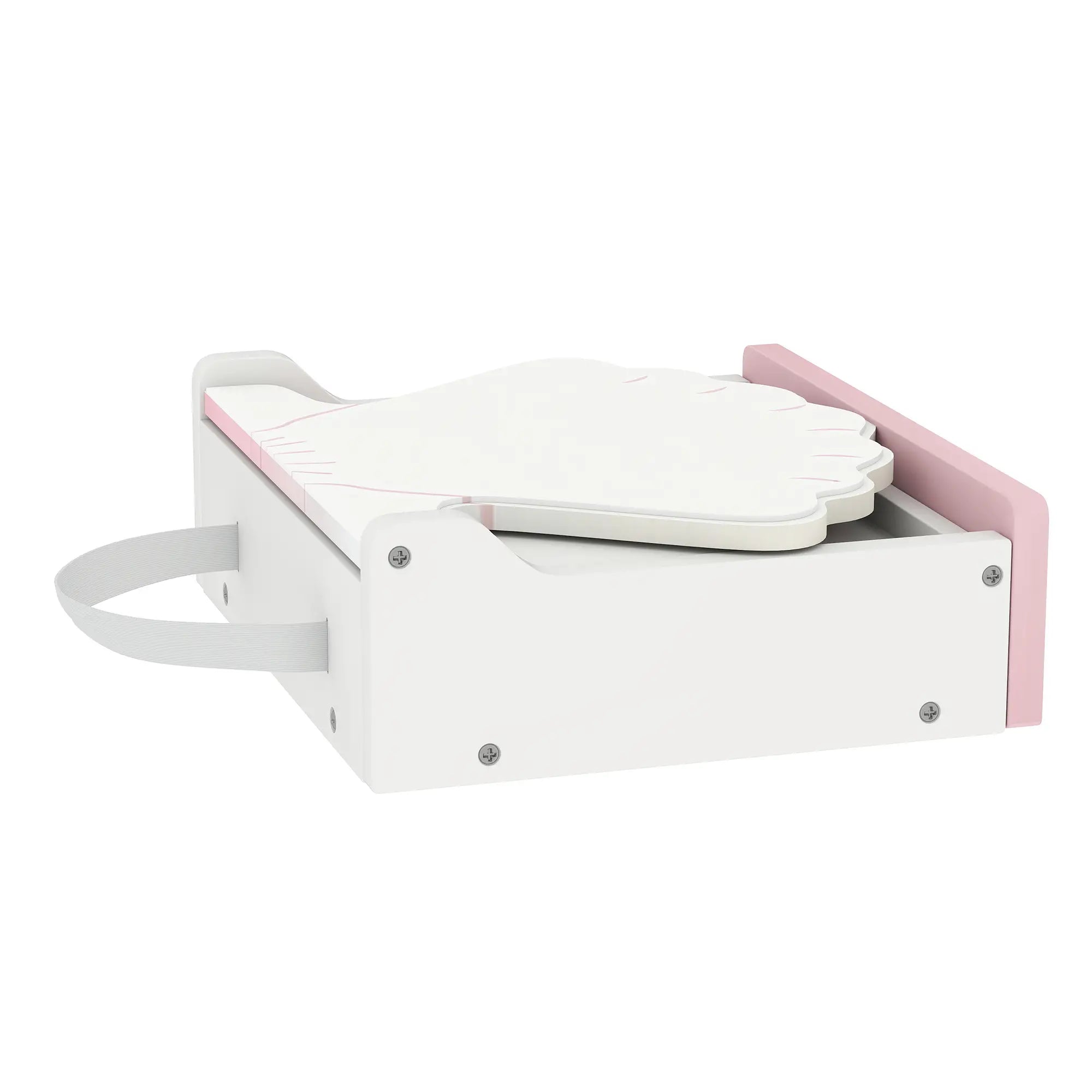 Kids Vanity Set with Lights, Mirror & Drawer, Girls 3-6, Pink Toy Vanity at Gallery Canada