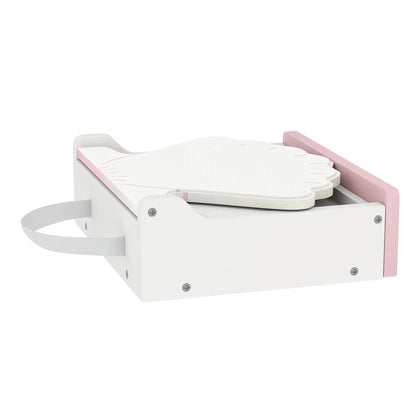 Kids Vanity Set with Lights, Mirror & Drawer, Girls 3-6, Pink Toy Vanity at Gallery Canada