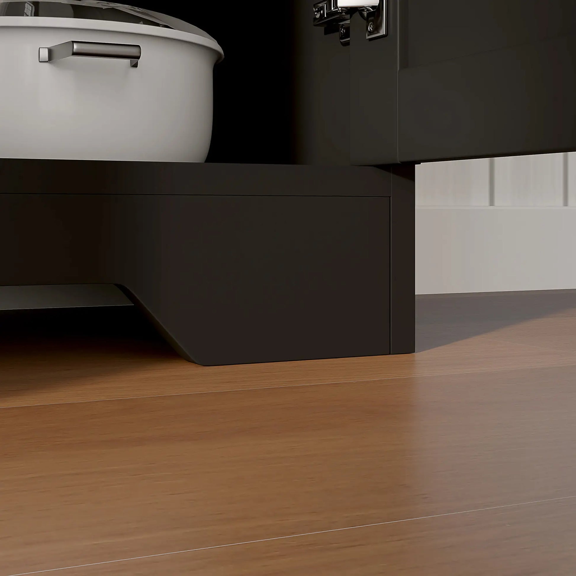 Sideboard Cabinet, 2 Drawers, 4 Barn Doors, 2 Adjustable Shelves, Black Bar Cabinets at Gallery Canada