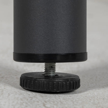 47 Outdoor Dining Table, Aluminium Frame, HDPE Top, Dark Grey Patio Dinning Tables at Gallery Canada