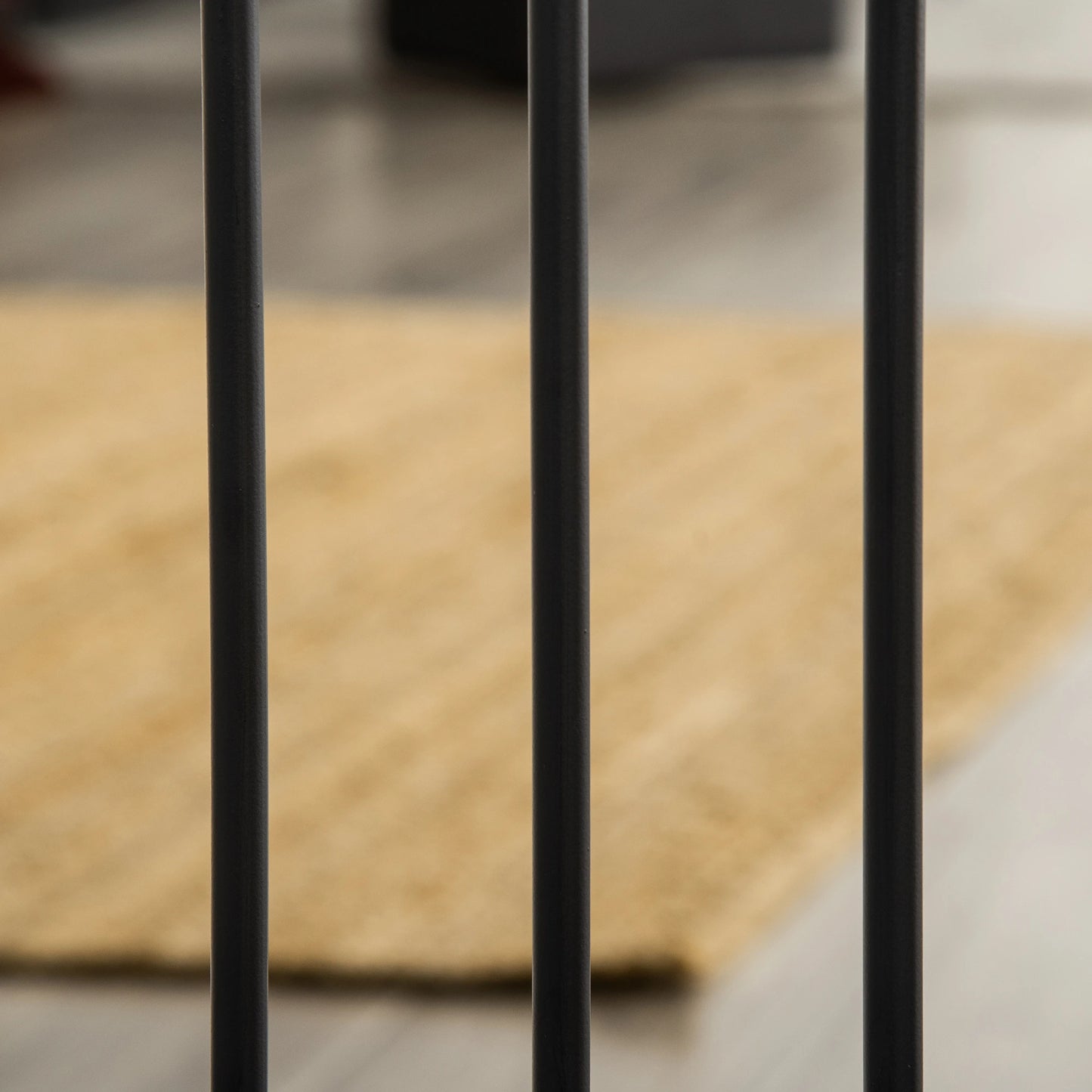 29.1''-31.5'' Wide Dog Gate with Cat Door, Auto Close, Double Lock, Black Houses, Kennels & Pens at Gallery Canada