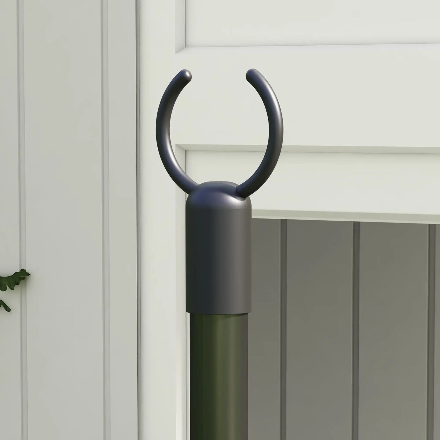 4 Pack 10' Steel String Light Poles, for Patio, Backyard, Black Lighting & Ceiling Fans at Gallery Canada