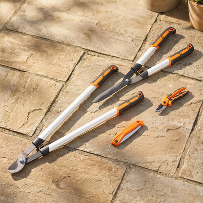 4 Pcs Pruning Shears Set, Hedge Shears, Loppers, Garden Secateurs, Hand Saw Garden Accessories at Gallery Canada