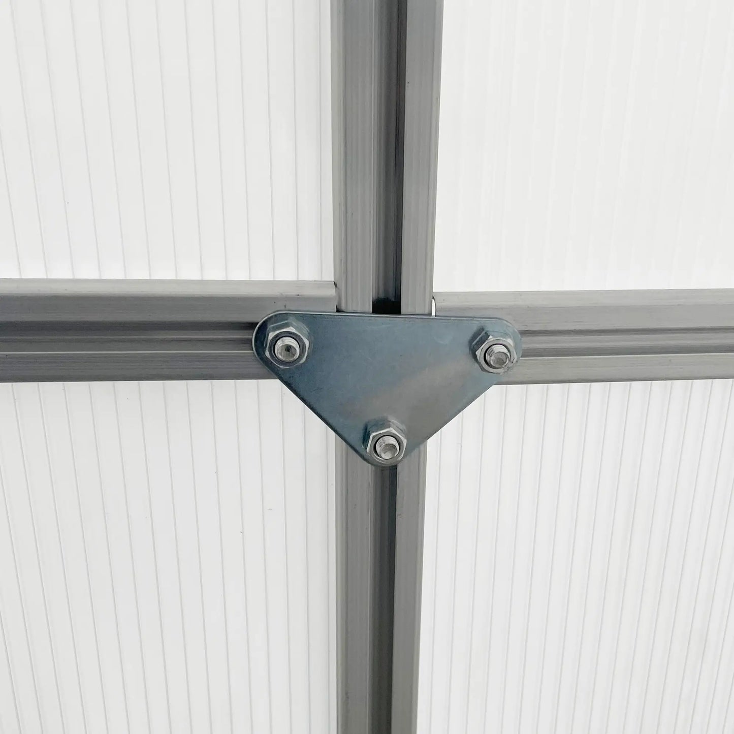 6' x 8' x 6.5' Walk-in Greenhouse, Polycarbonate, Adjustable Roof Vent, Sliding Door, Clear Walk In Greenhouses at Gallery Canada