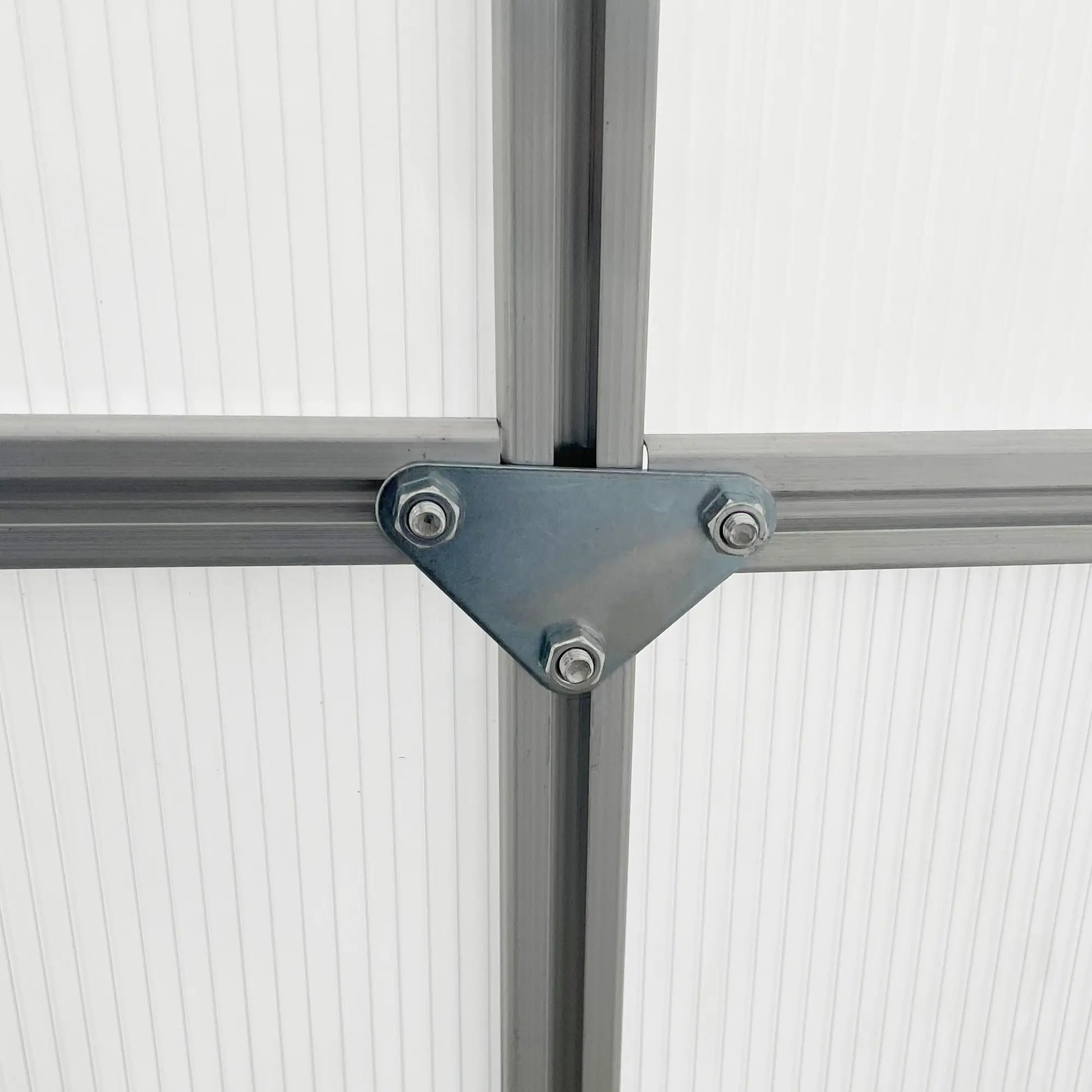 6' x 8' x 6.5' Walk-in Greenhouse, Polycarbonate, Adjustable Roof Vent, Sliding Door, Clear Walk In Greenhouses at Gallery Canada