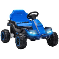 Voiture électrique pour enfants 24V, Double Moteur, Télécommande, Bleu