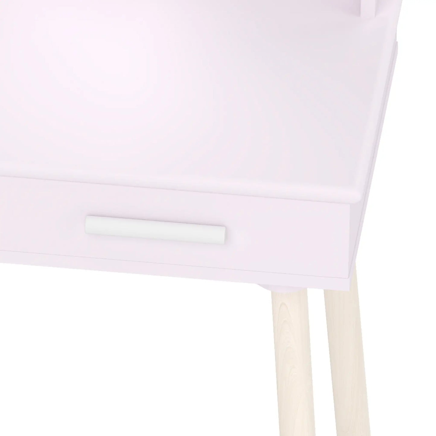 Kids Vanity Set with Stool, LED Mirror, Pink Kids Bedroom Furniture at Gallery Canada