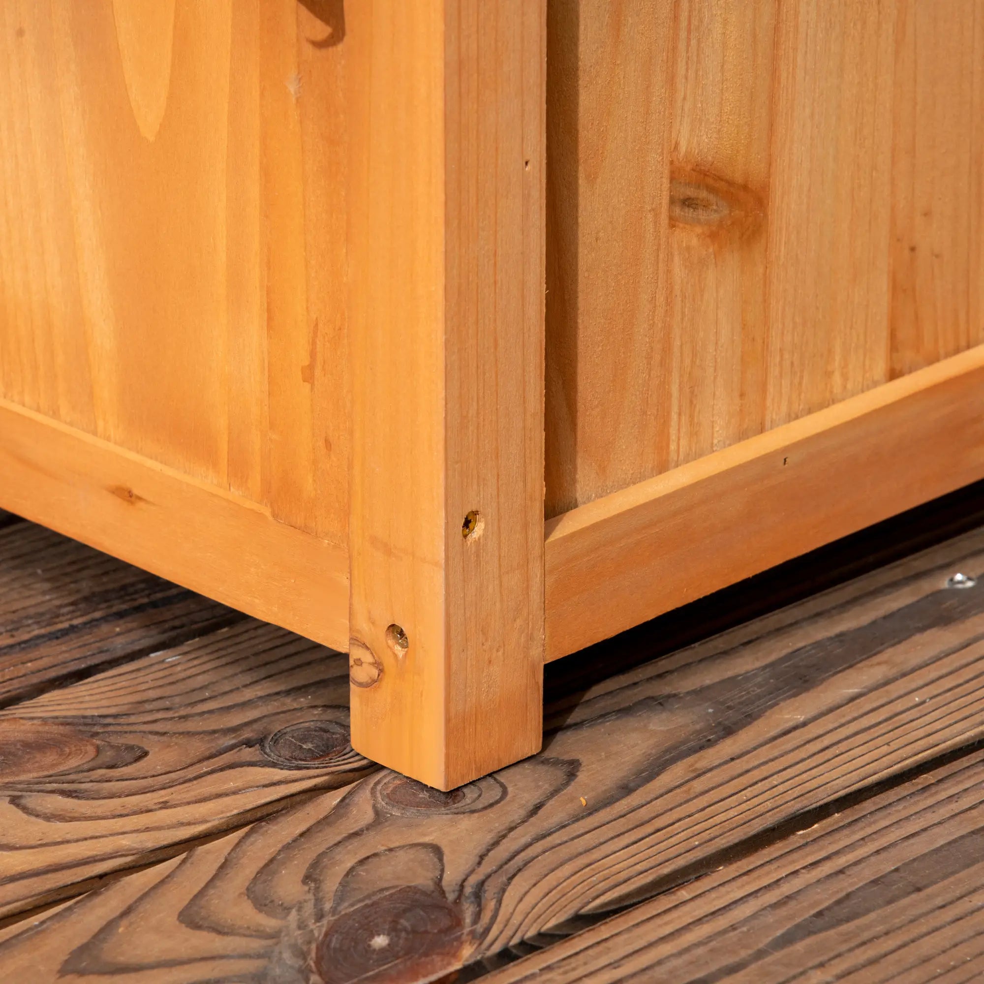 Raised Garden Bed with Arch Trellis, Outdoor Planter Box for Vine Plants, Brown Raised Garden Beds at Gallery Canada