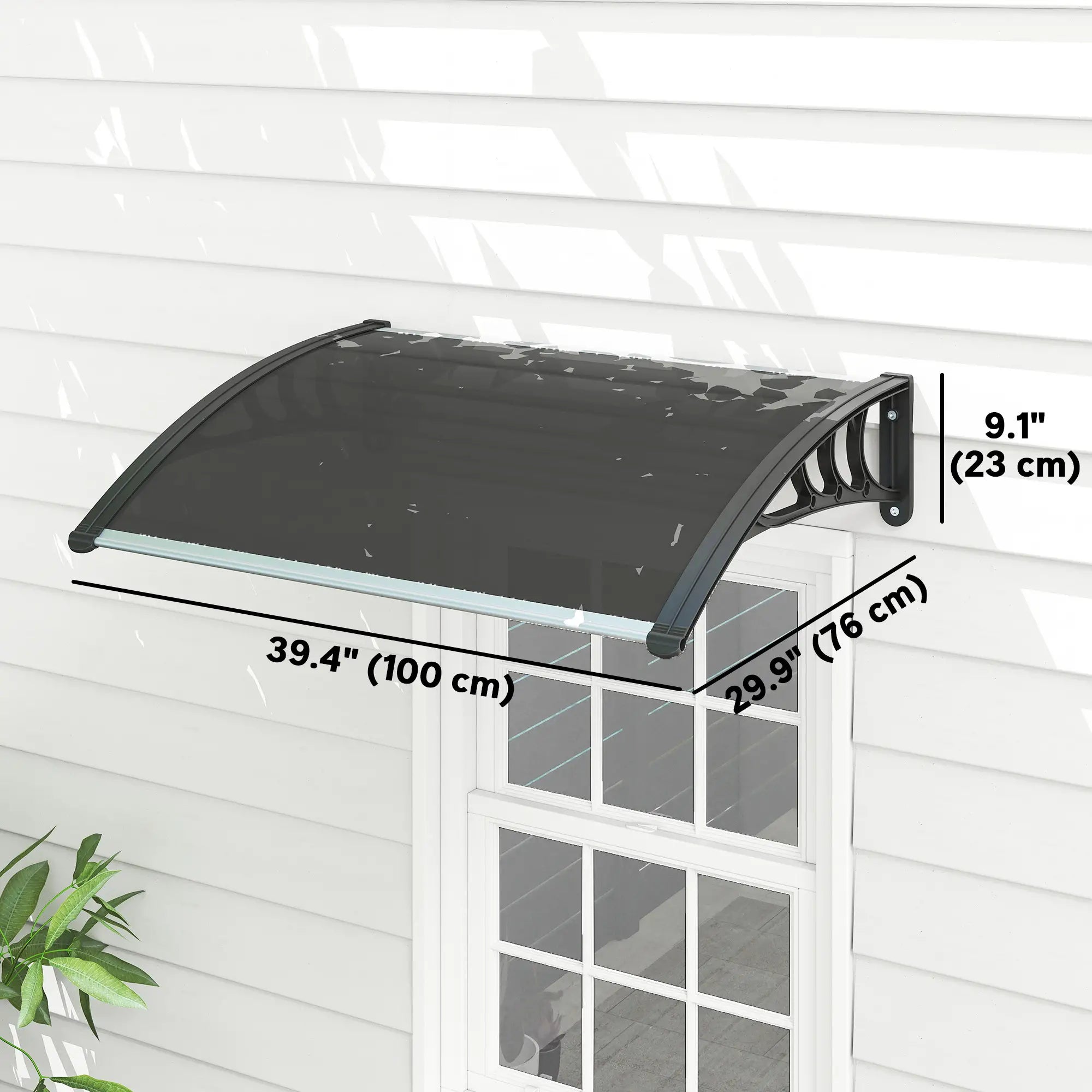 Window Awning Door Canopy, 29.9
