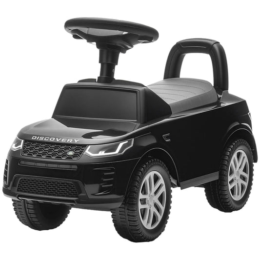 Land Rover Ride On Push Car, Anti-Tip, Black Push Cars for Toddlers Black at Gallery Canada